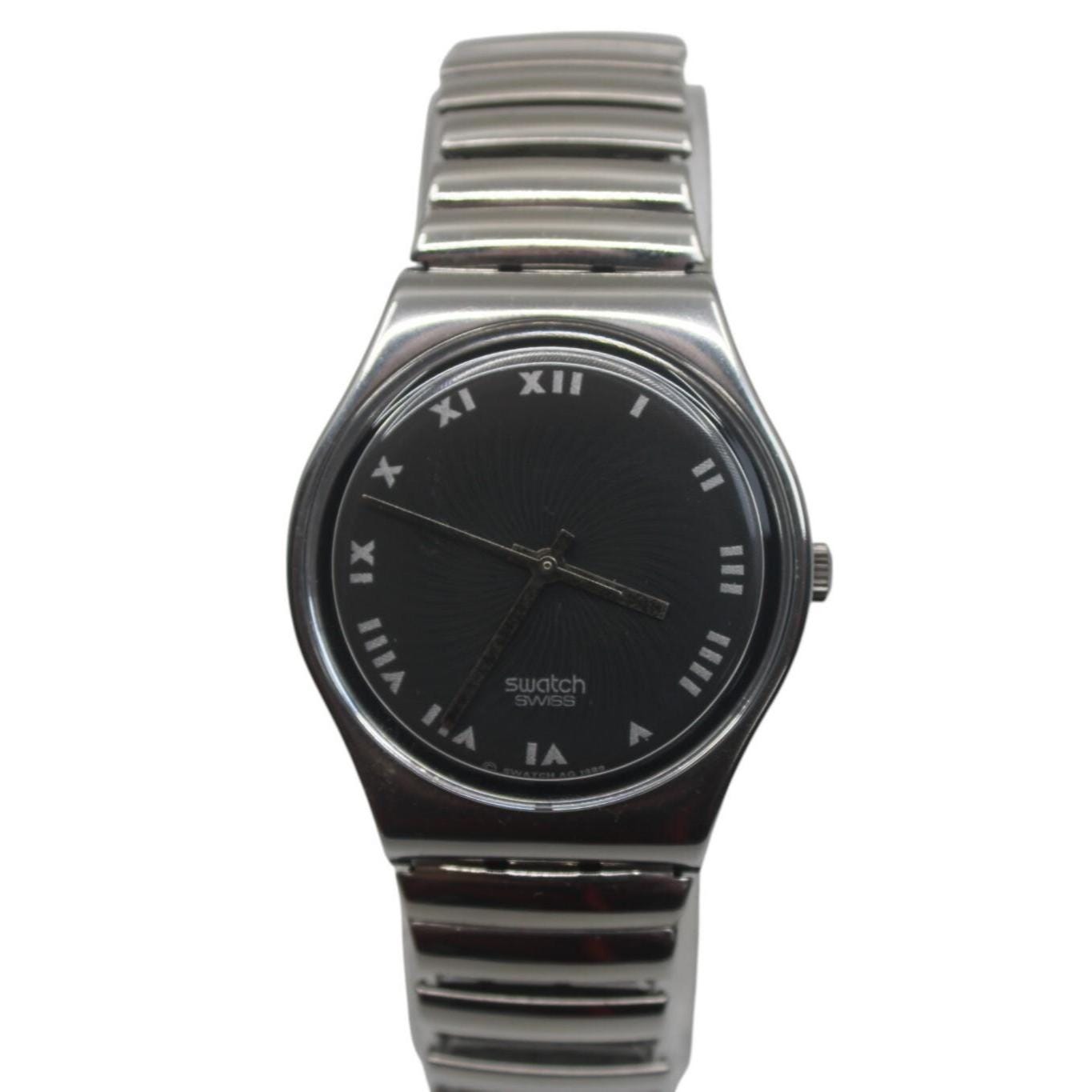 Vintage Gents Swatch 'Iron Man' GY116, Brand New and Unworn, working with original strap