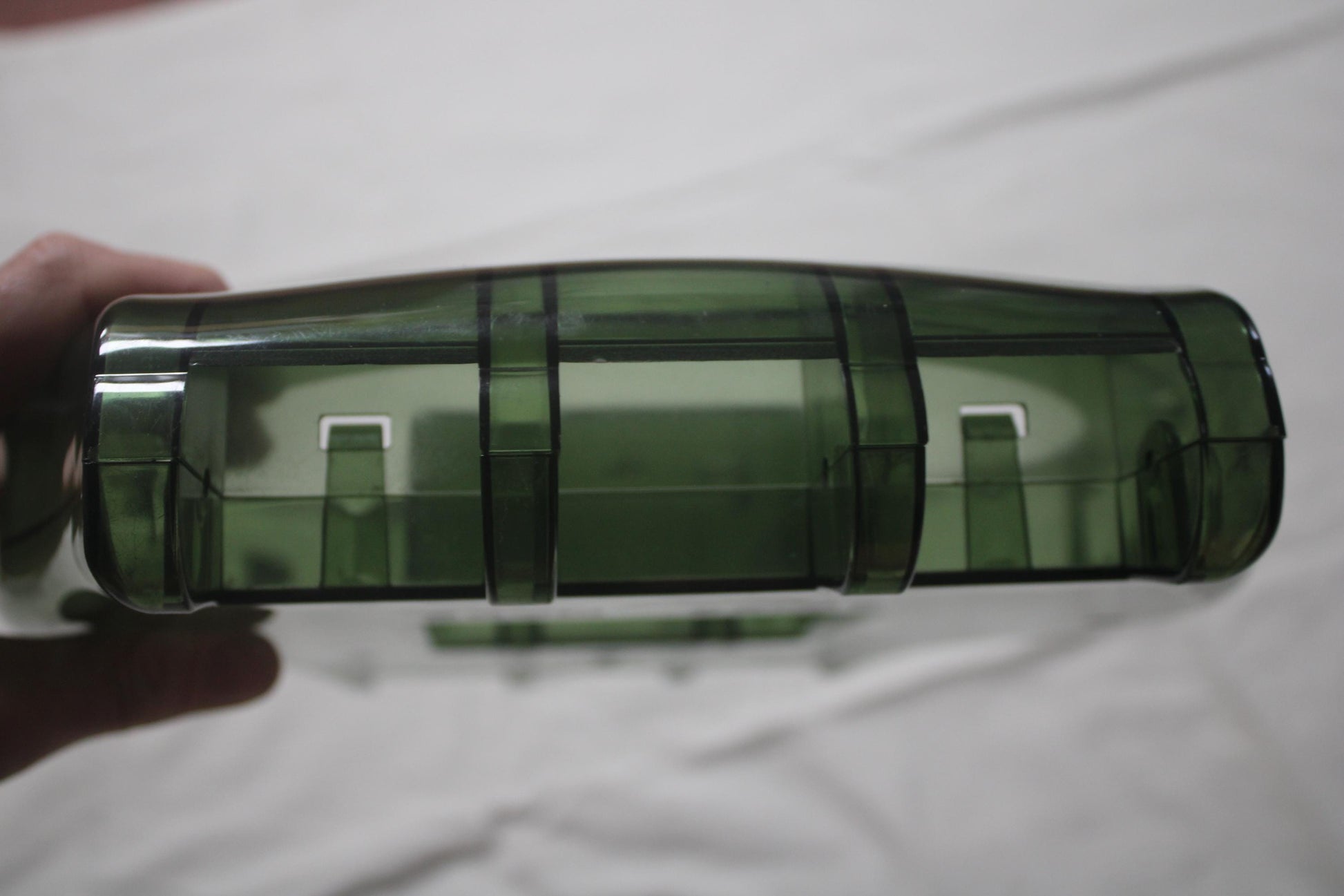 1986 and beyond early vintage and original Maxi Swatch Green Transparent Case, NO Damage, NO missing parts, Perfect Used Condition