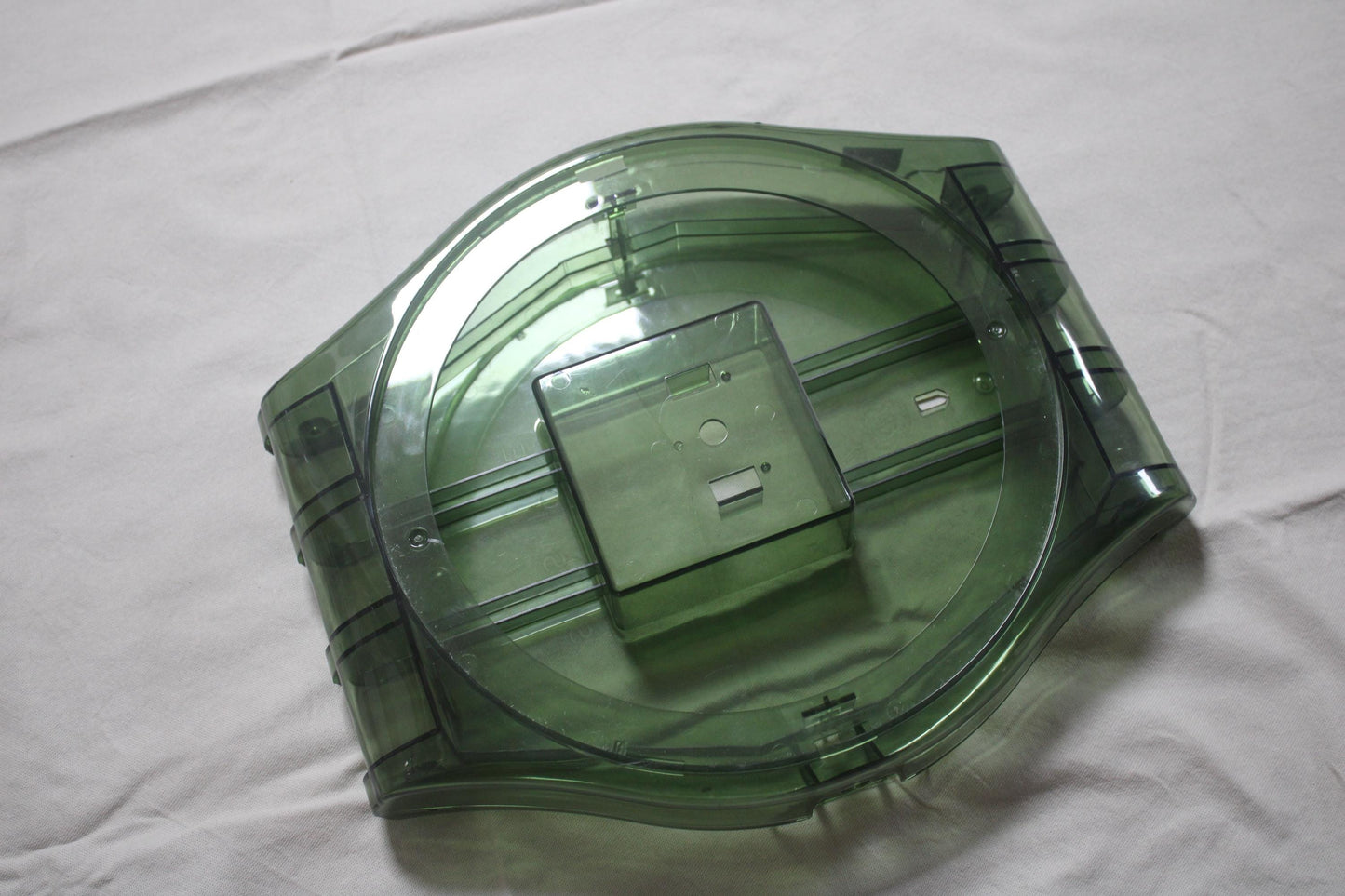 1986 and beyond early vintage and original Maxi Swatch Green Transparent Case, NO Damage, NO missing parts, Perfect Used Condition