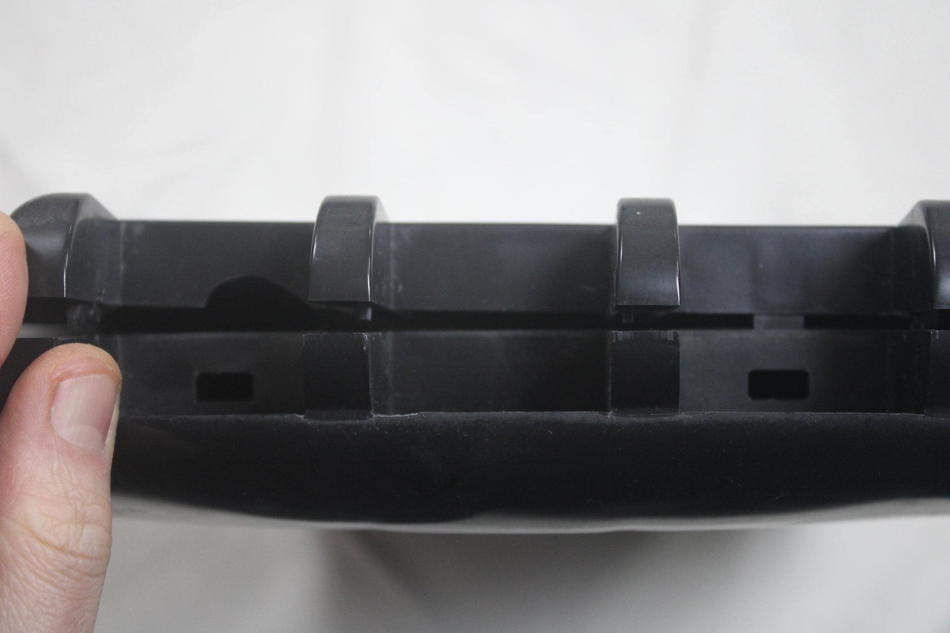 Maxi Swatch Case, Black, 1986 and beyond early vintage and original, Usable With Flaws