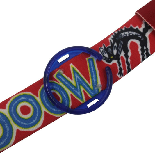 1992 UNWORN Vintage Shop dummy Pop Swatch Strap + Ring, 'Meeeoow', PWK156, PopSwatch, very rare