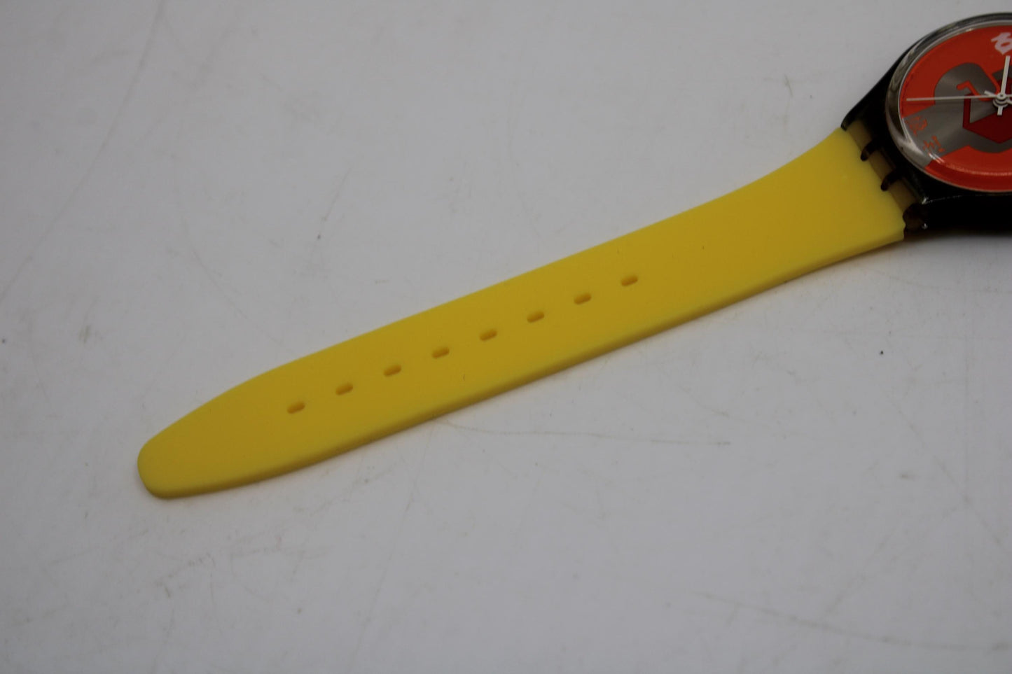1996 Vintage 34mm Gents Swatch, 'Urgent', GM134, In Nice, Used Condition, working
