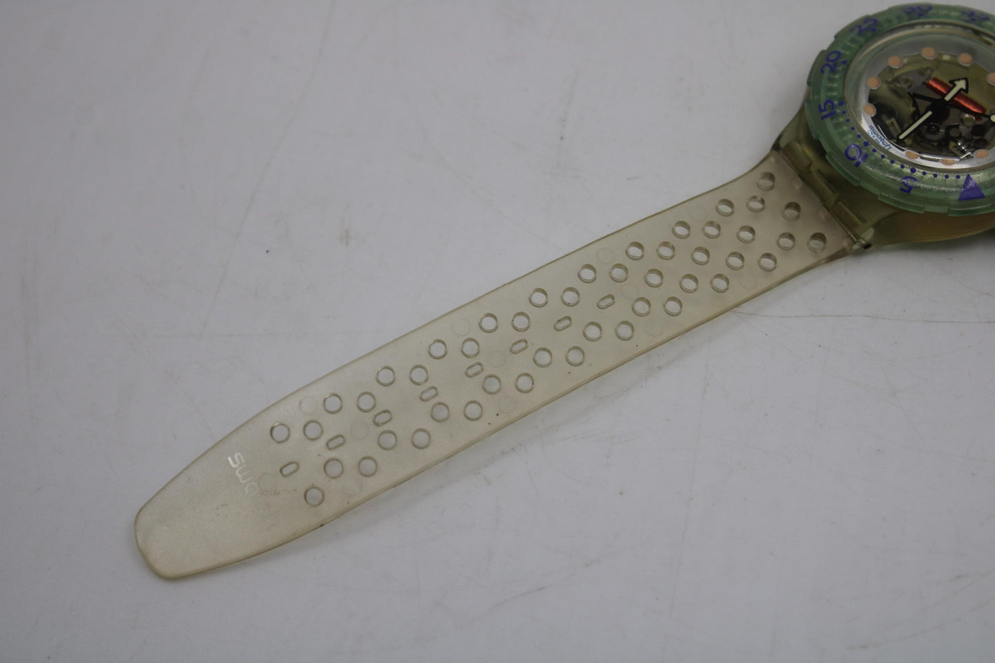 1992 Vintage Swatch Scuba 'Jelly Bubbles' SDK104, Mint Condition, working fine