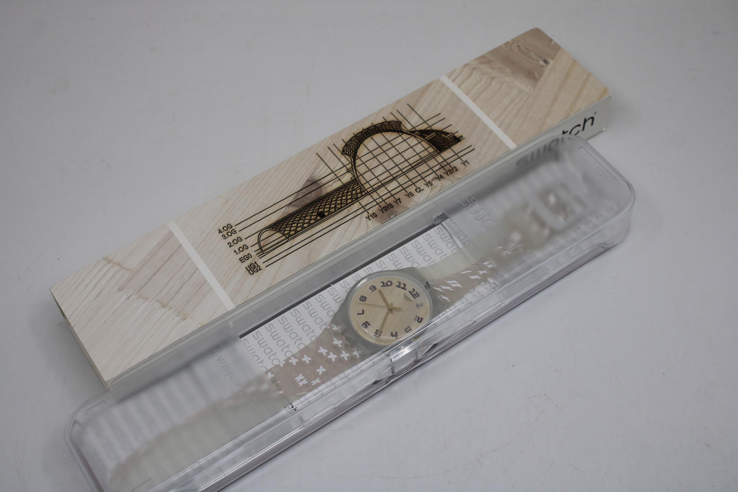 Swatch New Gent 41mm Shareholder Special BI ÜS SUOZ314, never worn, new old stock, never sold in stores
