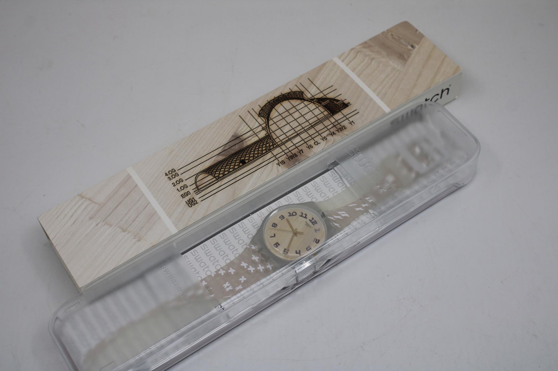 Swatch New Gent 41mm Shareholder Special BI ÜS SUOZ314, never worn, new old stock, never sold in stores