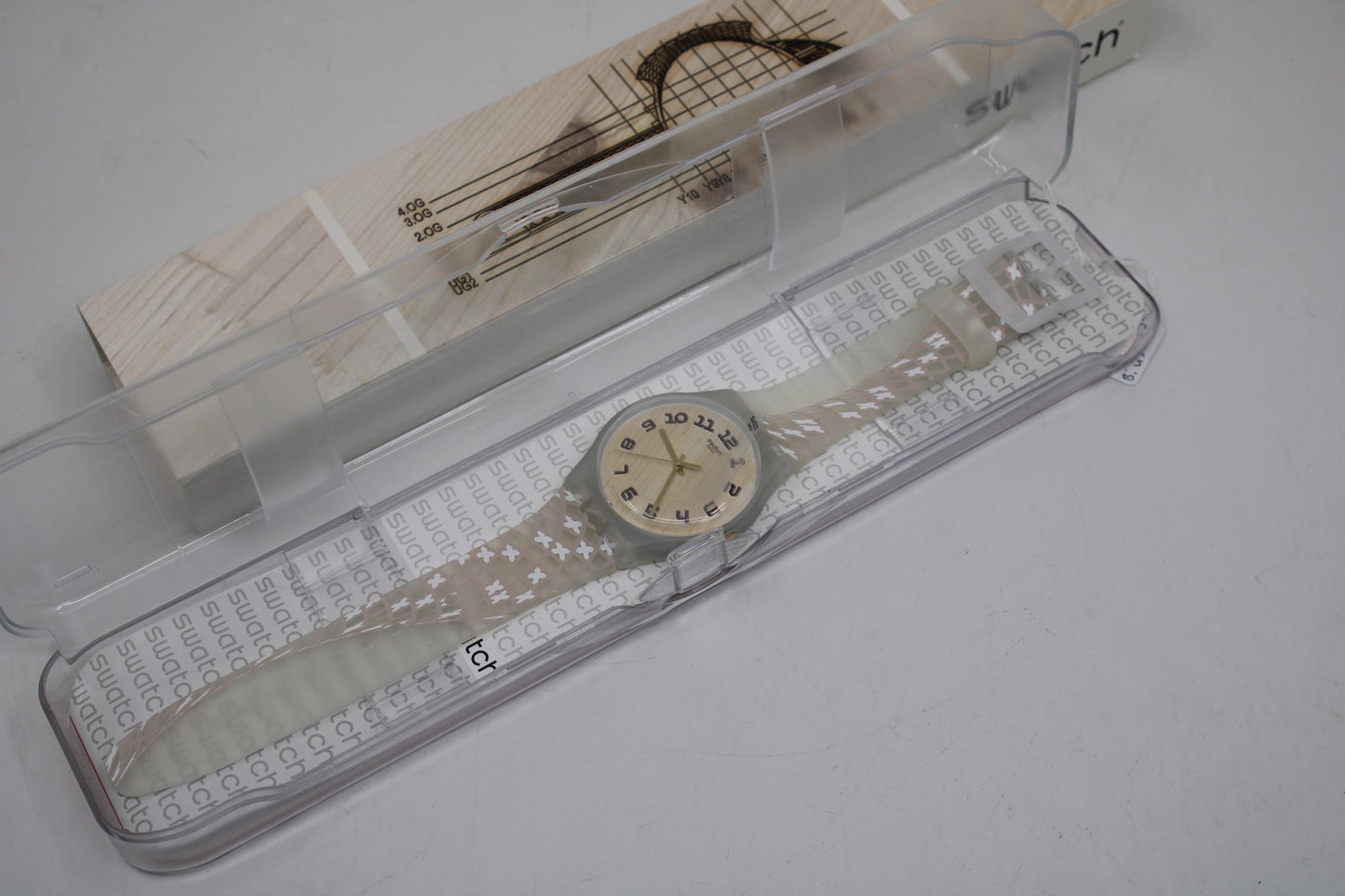 Swatch New Gent 41mm Shareholder Special BI ÜS SUOZ314, never worn, new old stock, never sold in stores