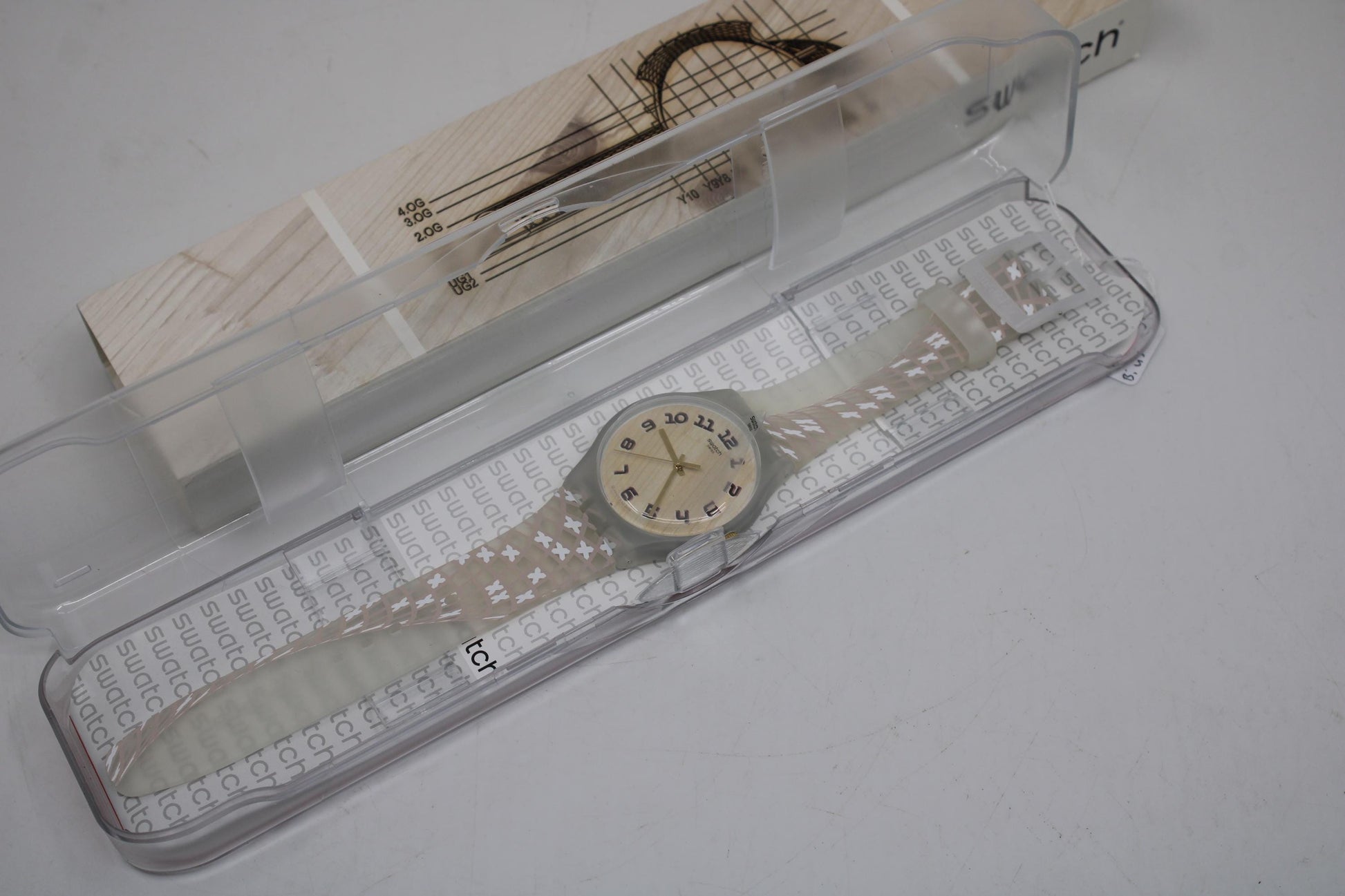 Swatch New Gent 41mm Shareholder Special BI ÜS SUOZ314, never worn, new old stock, never sold in stores