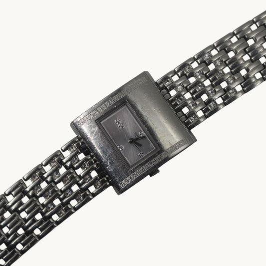 Swatch Irony Lady Square, YUS120G, 'Chroma Lux', vintage nice, used Condition