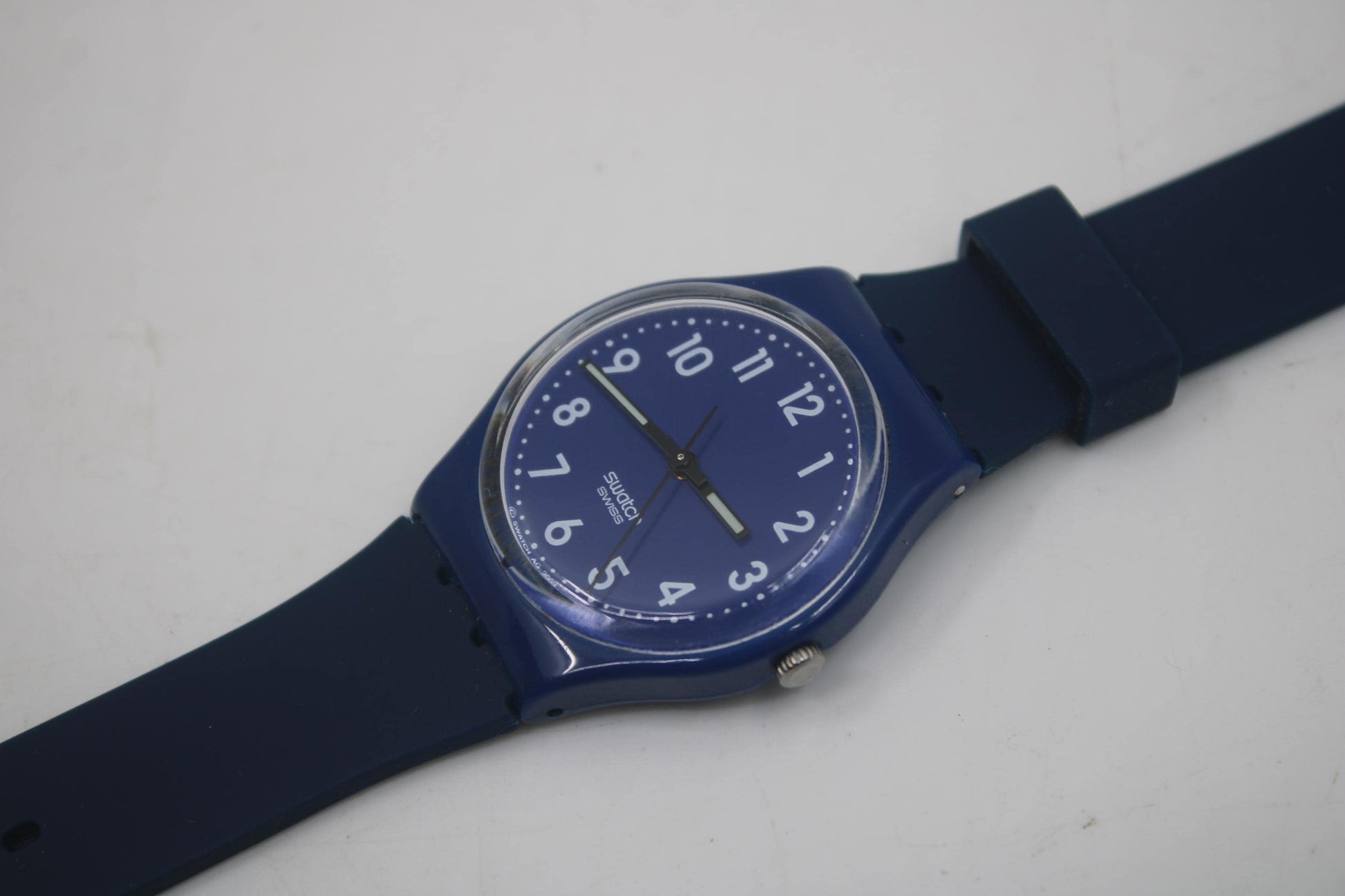 Gents 34mm Swatch, Up-Wind, GN230, In a Used Condition, fine