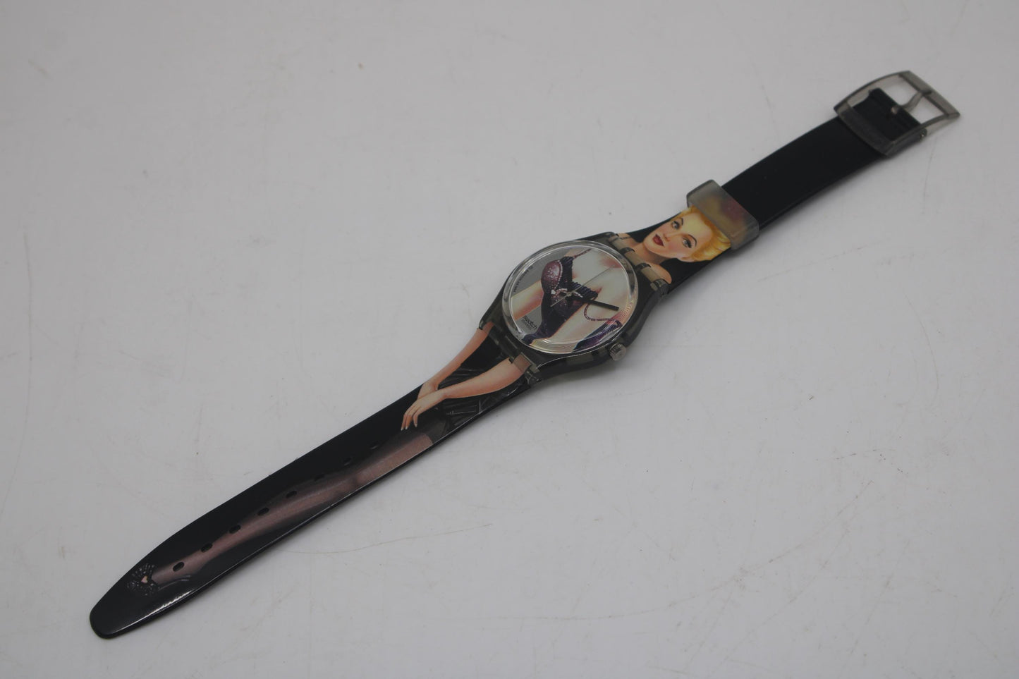 Swatch 34mm Gents, Lolita, GM128, In a Used Condition, working, original strap