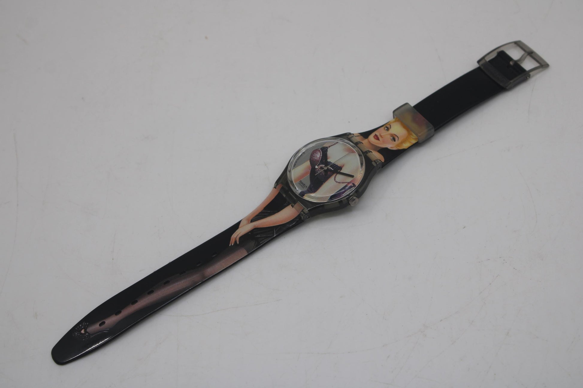 Swatch 34mm Gents, Lolita, GM128, In a Used Condition, working, original strap