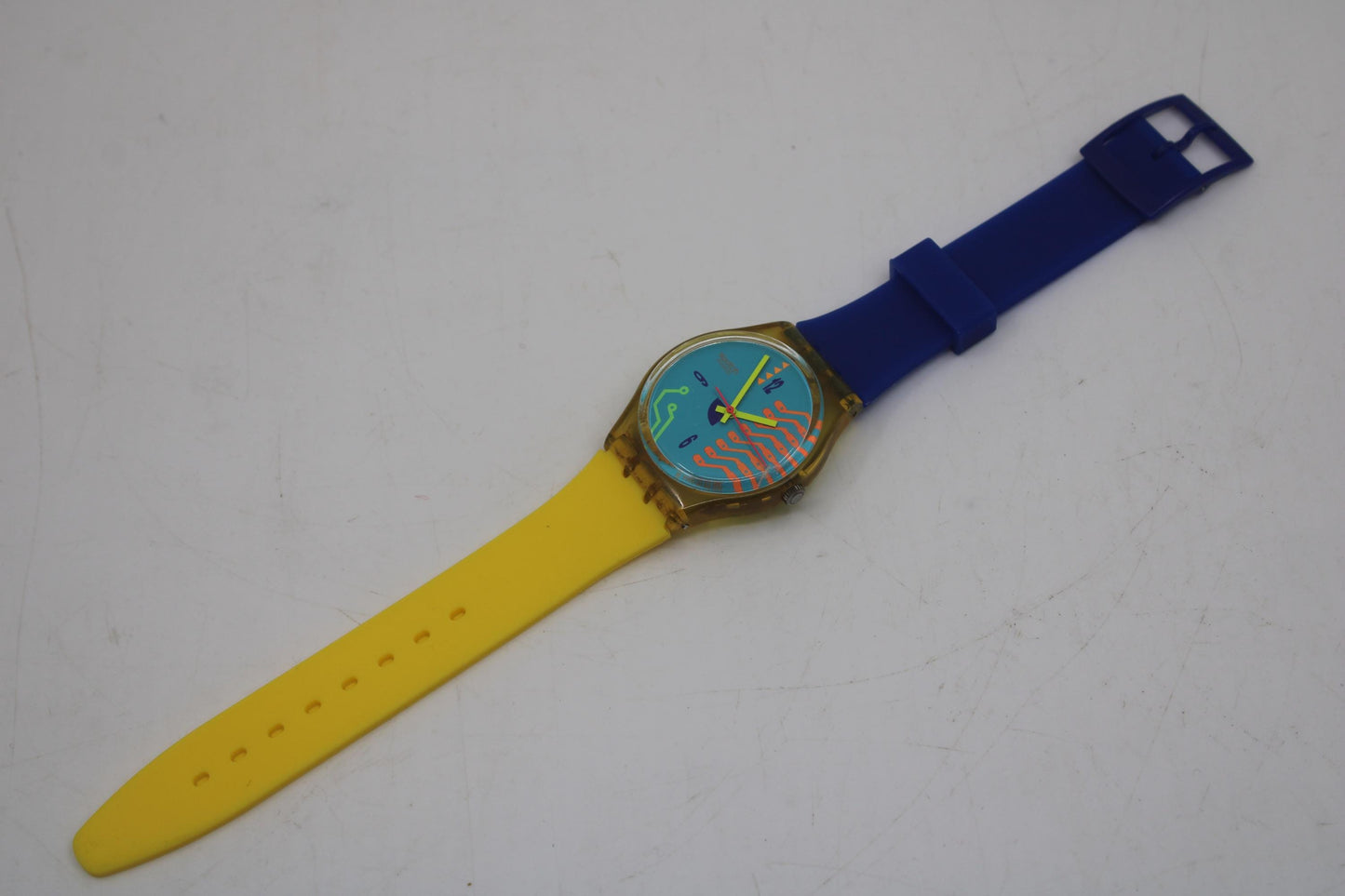 Swatch 34mm Gents, Hackers Reward, GK122, In a Used Condition, working