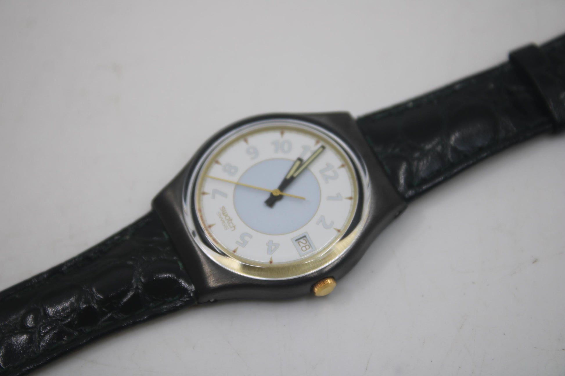 Swatch 34mm Gents, George, GX409, NEW OLD STOCK, Never Worn, working
