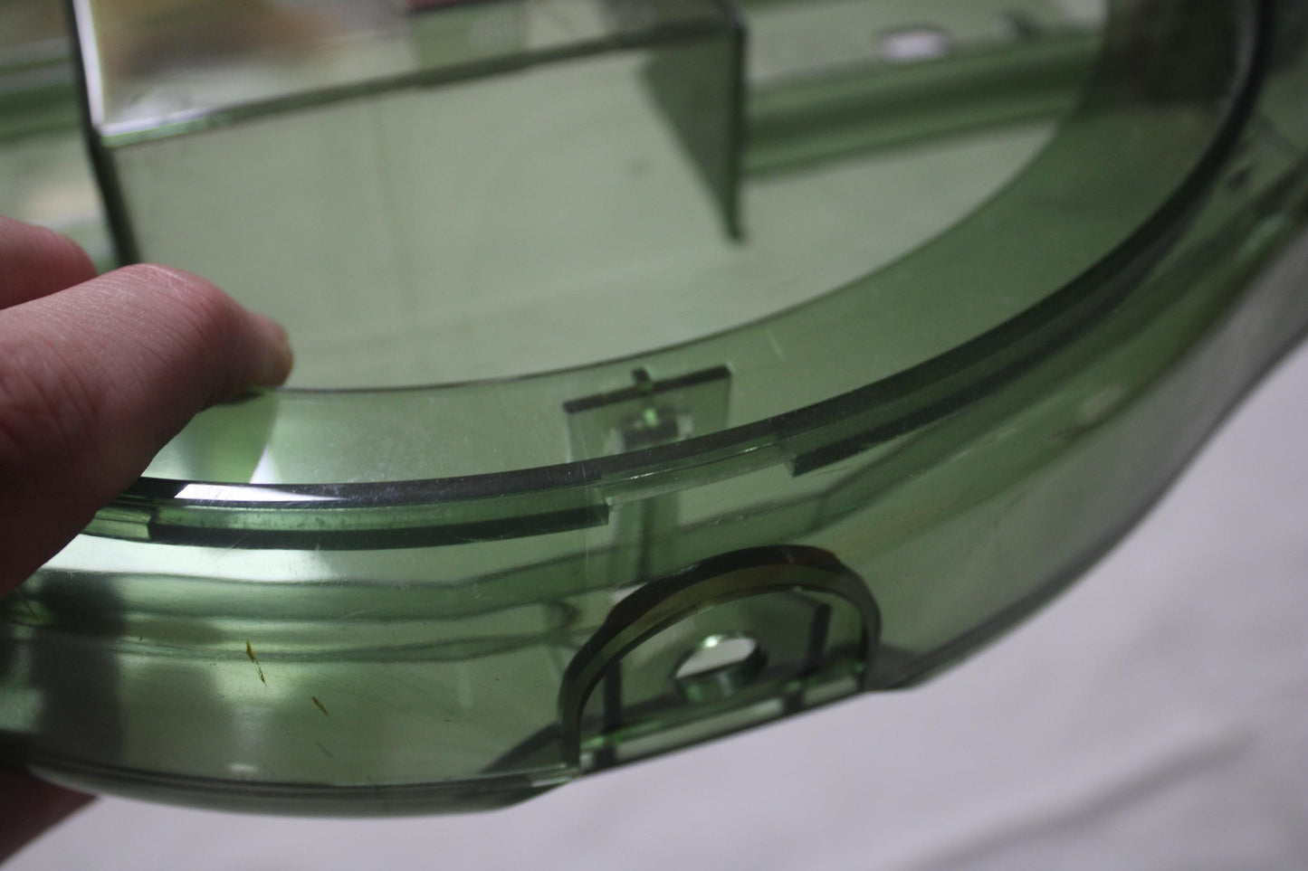 1986 and beyond early vintage and original Maxi Swatch Green Transparent Case, NO Damage, NO missing parts, Perfect Used Condition