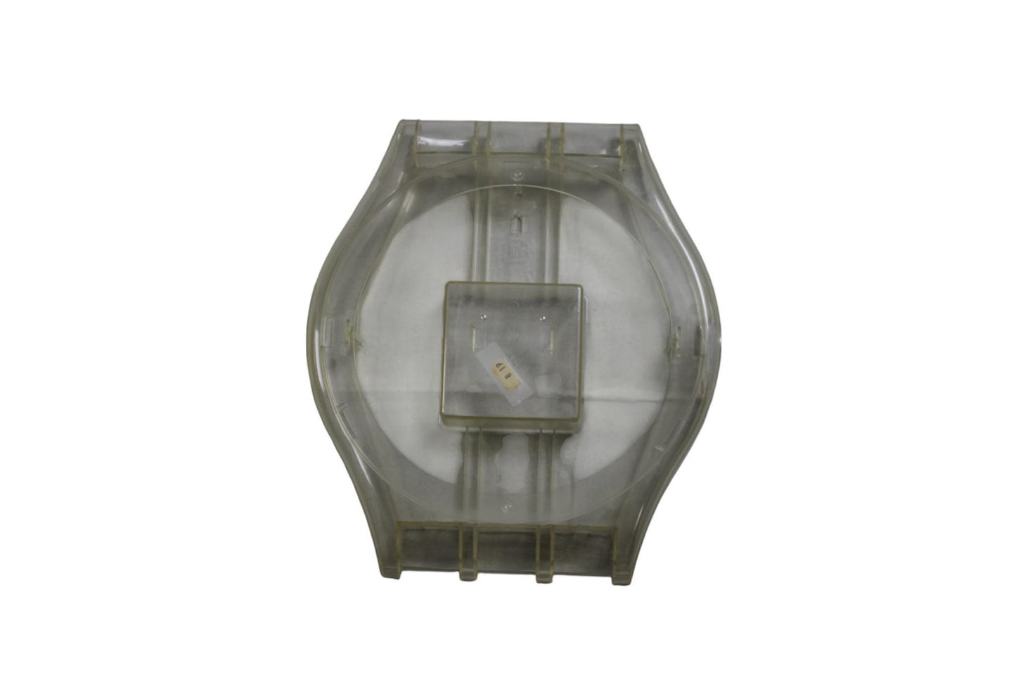 Maxi Swatch Case Transparent, 1986 and beyond early vintage and original, Usable With Flaws