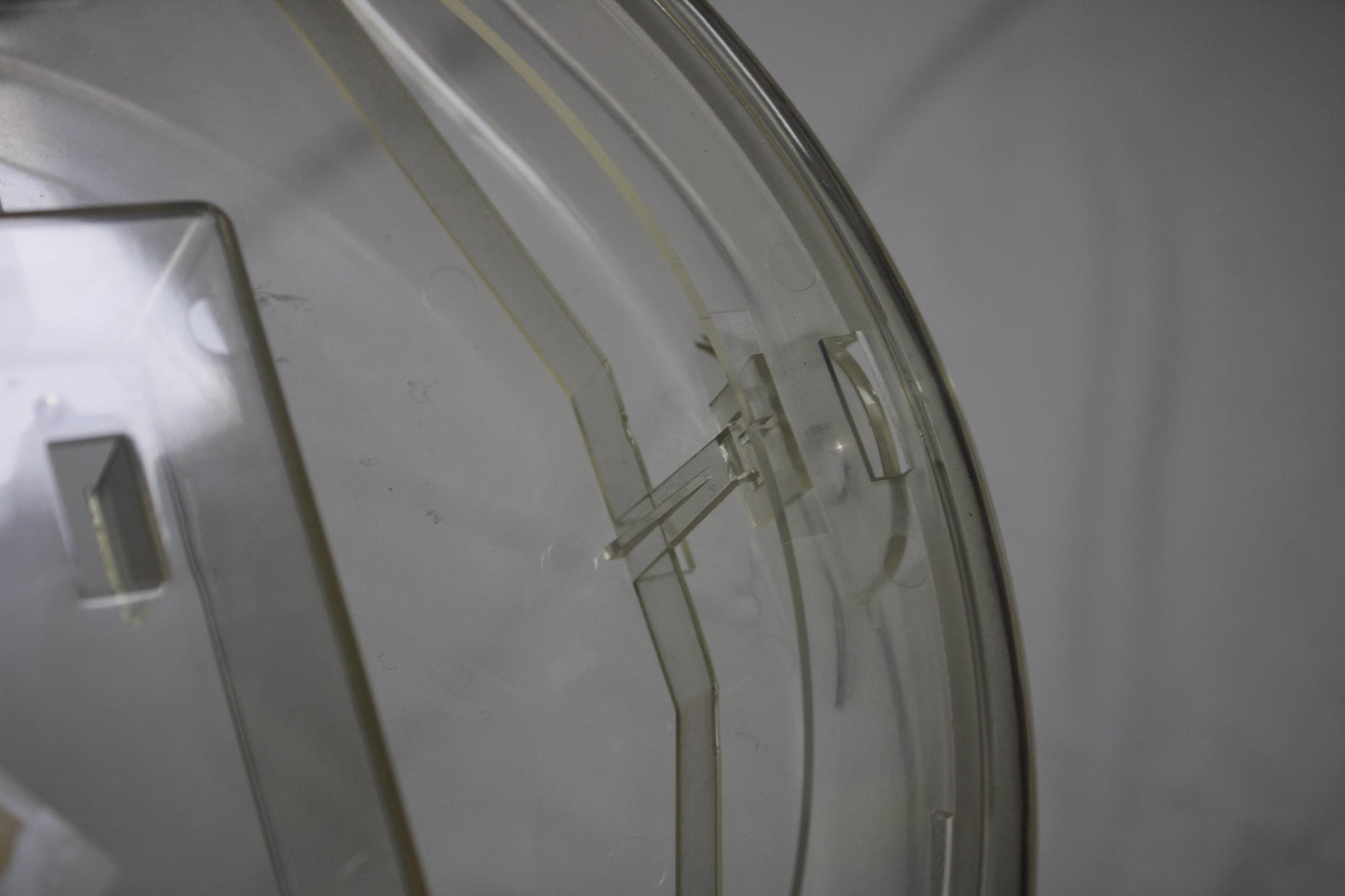 Maxi Swatch Case Transparent, 1986 and beyond early vintage and original, Usable With Flaws