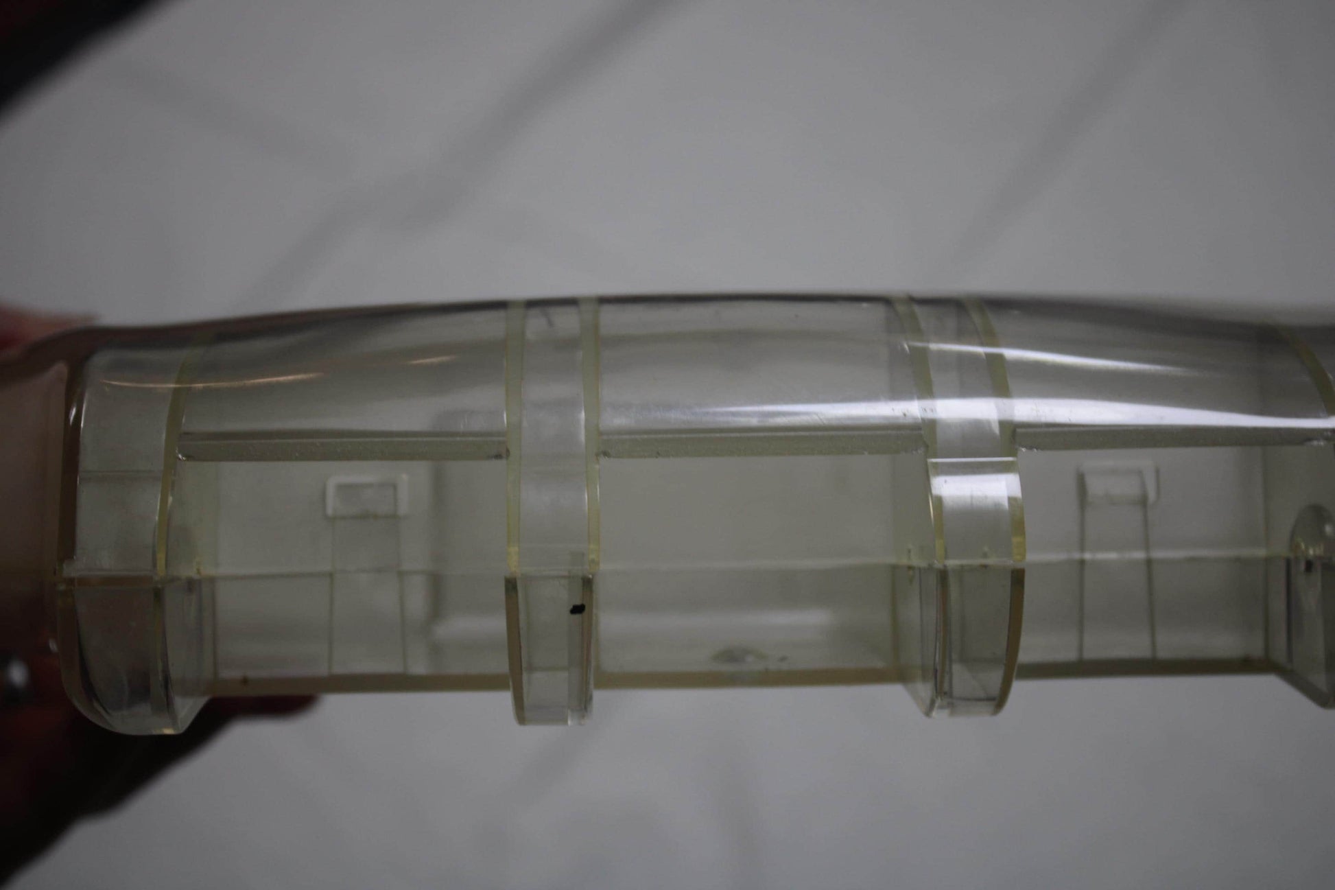 Maxi Swatch Case Transparent, 1986 and beyond early vintage and original, Usable With Flaws