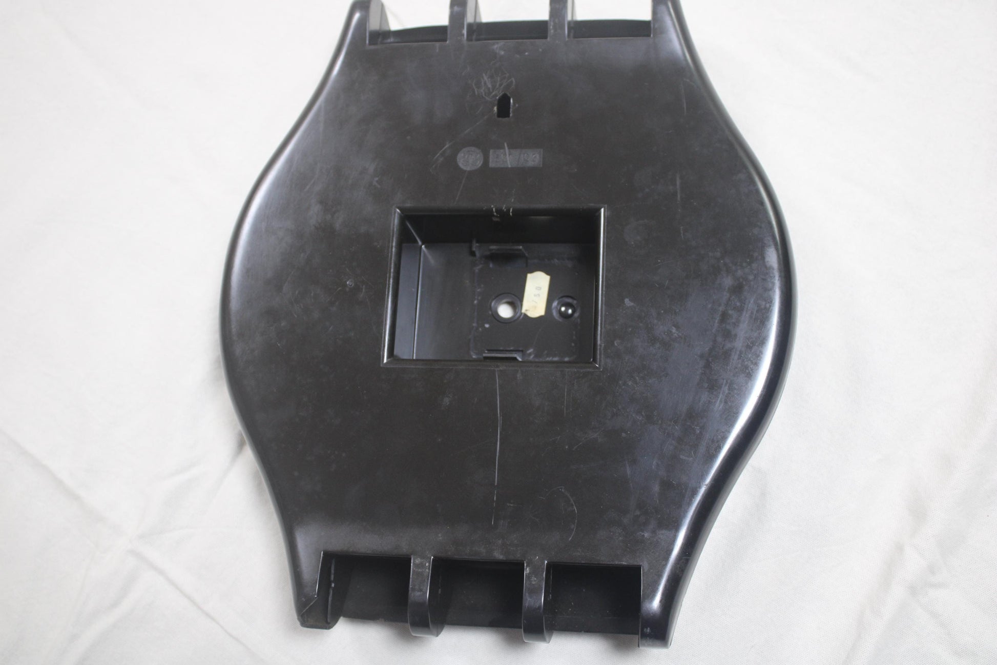 Maxi Swatch Case, Black, 1986 and before very early vintage and original, Usable With Flaws