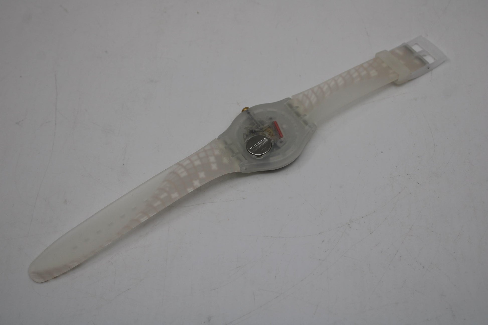 Swatch New Gent 41mm Shareholder Special BI ÜS SUOZ314, never worn, new old stock, never sold in stores