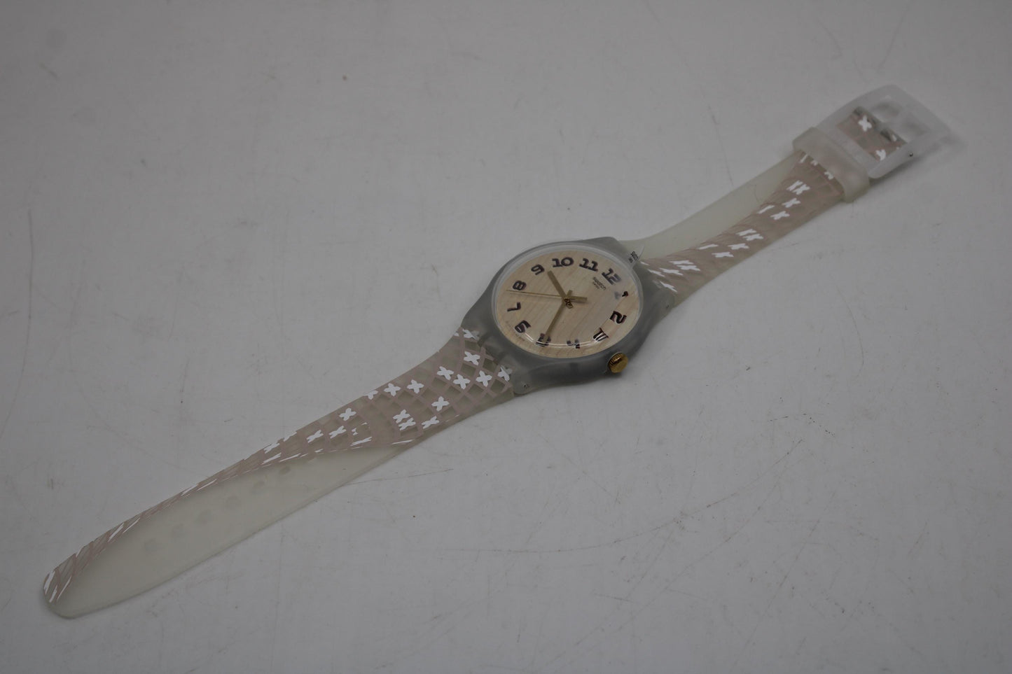 Swatch New Gent 41mm Shareholder Special BI ÜS SUOZ314, never worn, new old stock, never sold in stores