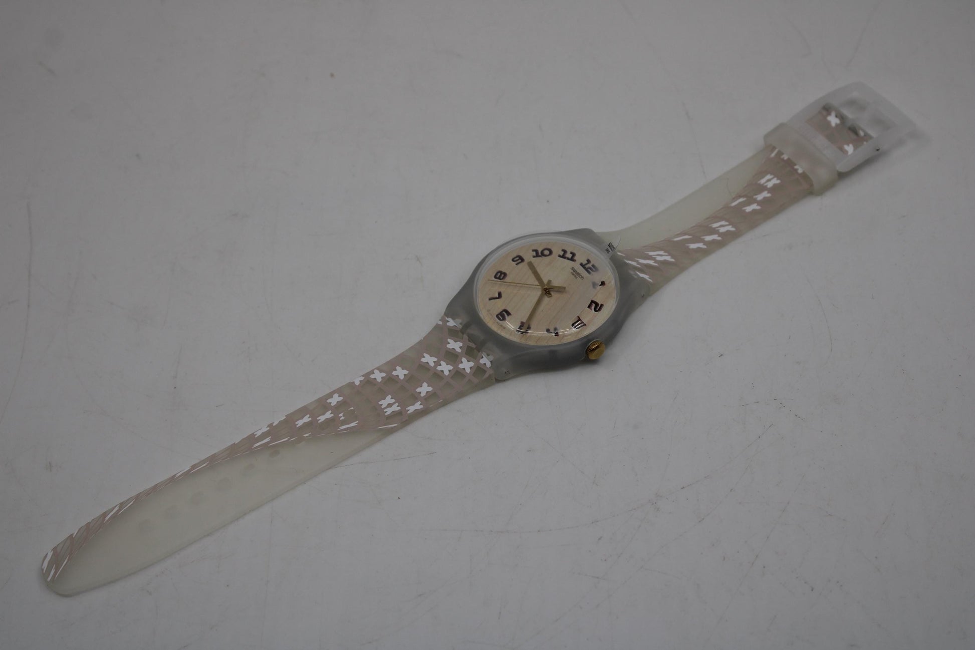 Swatch New Gent 41mm Shareholder Special BI ÜS SUOZ314, never worn, new old stock, never sold in stores
