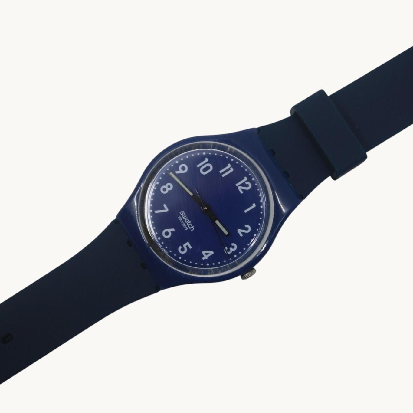 Gents 34mm Swatch, Up-Wind, GN230, In a Used Condition, fine