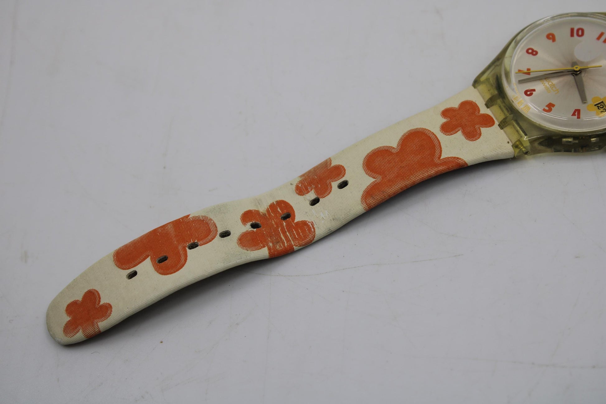Vintage Gents Swatch 'Juicy Hours', GE402, In a Used Condition, working