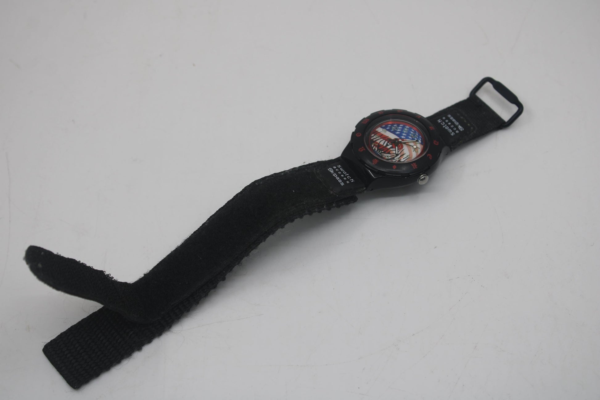 Swatch Access Scuba, Palmer, SHB100, Hook and Loop strap, Very Nice, Used Condition