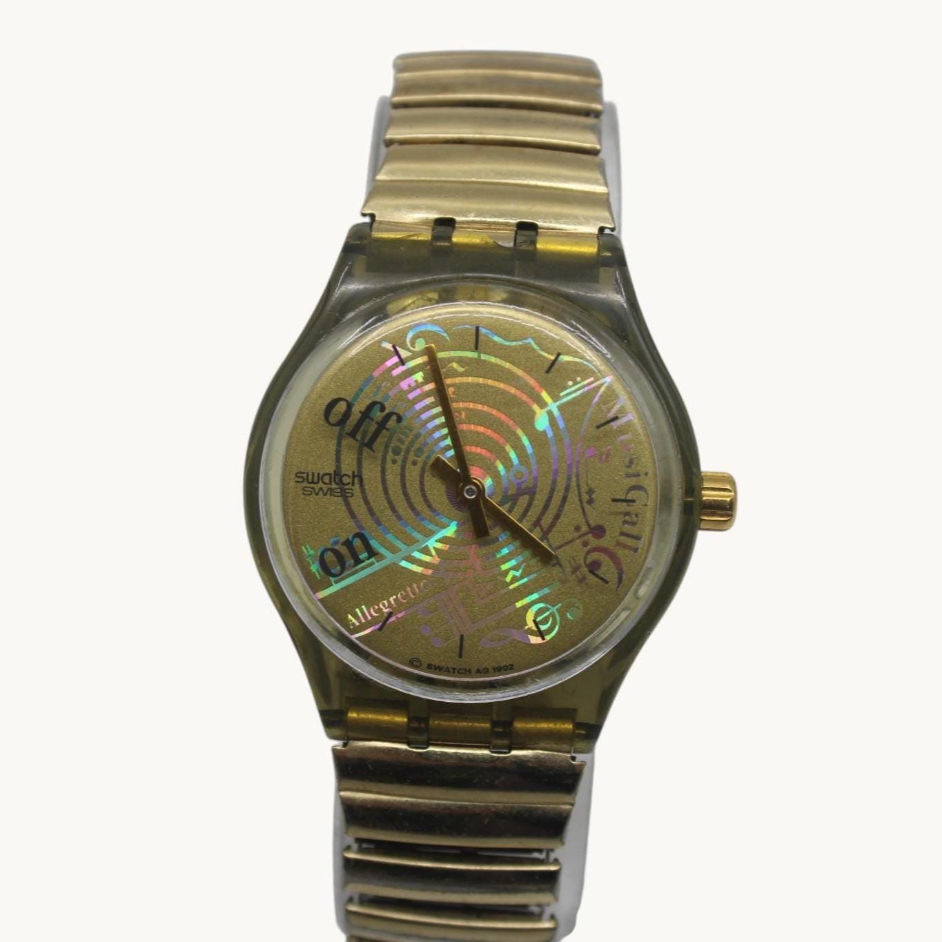 1993 Vintage Musicall Swatch 'Spartito' SLM101, NICE, used condition, working fine