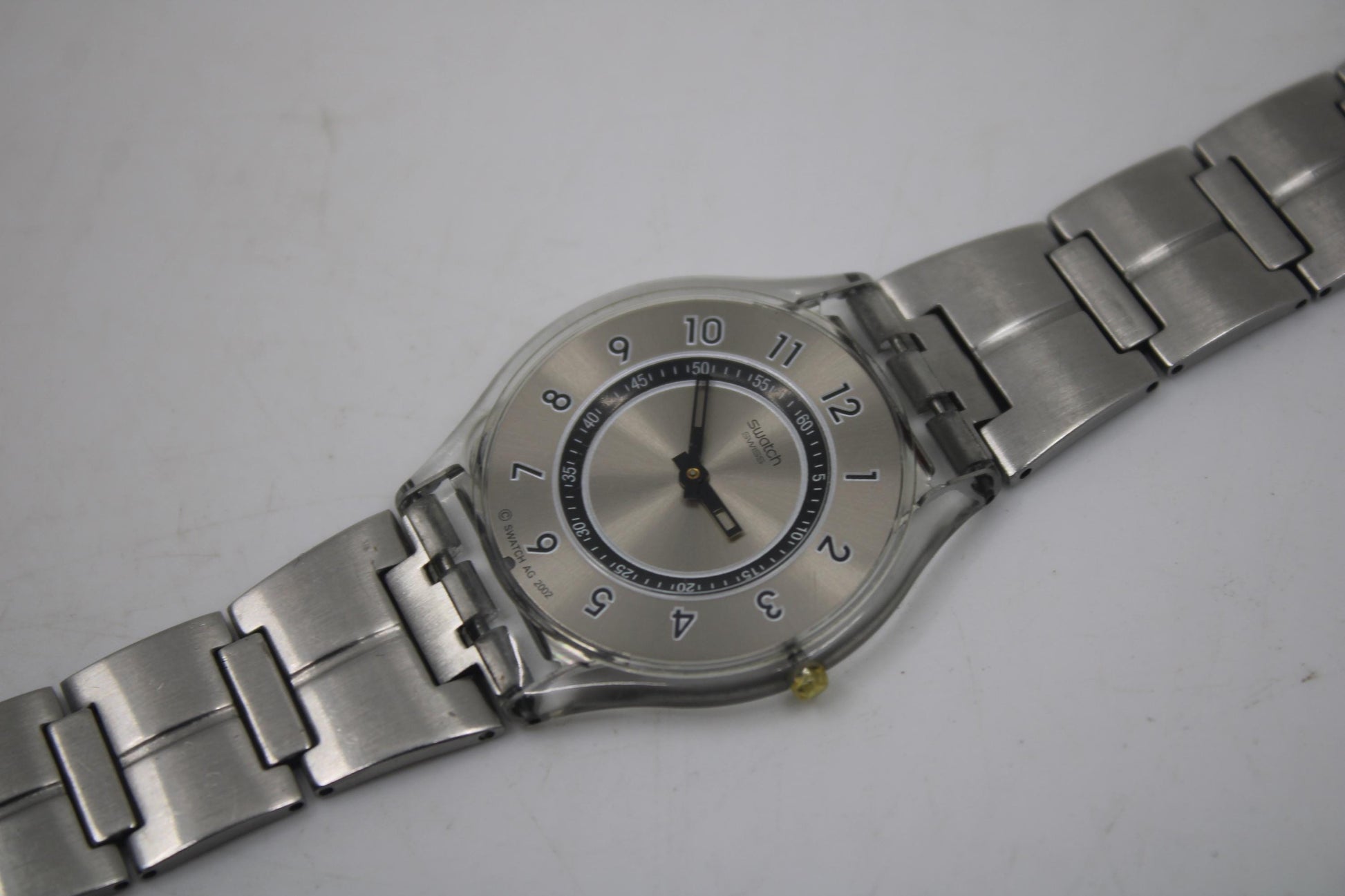 Skin Swatch watch, Around the Six, SFK168, working, original strap