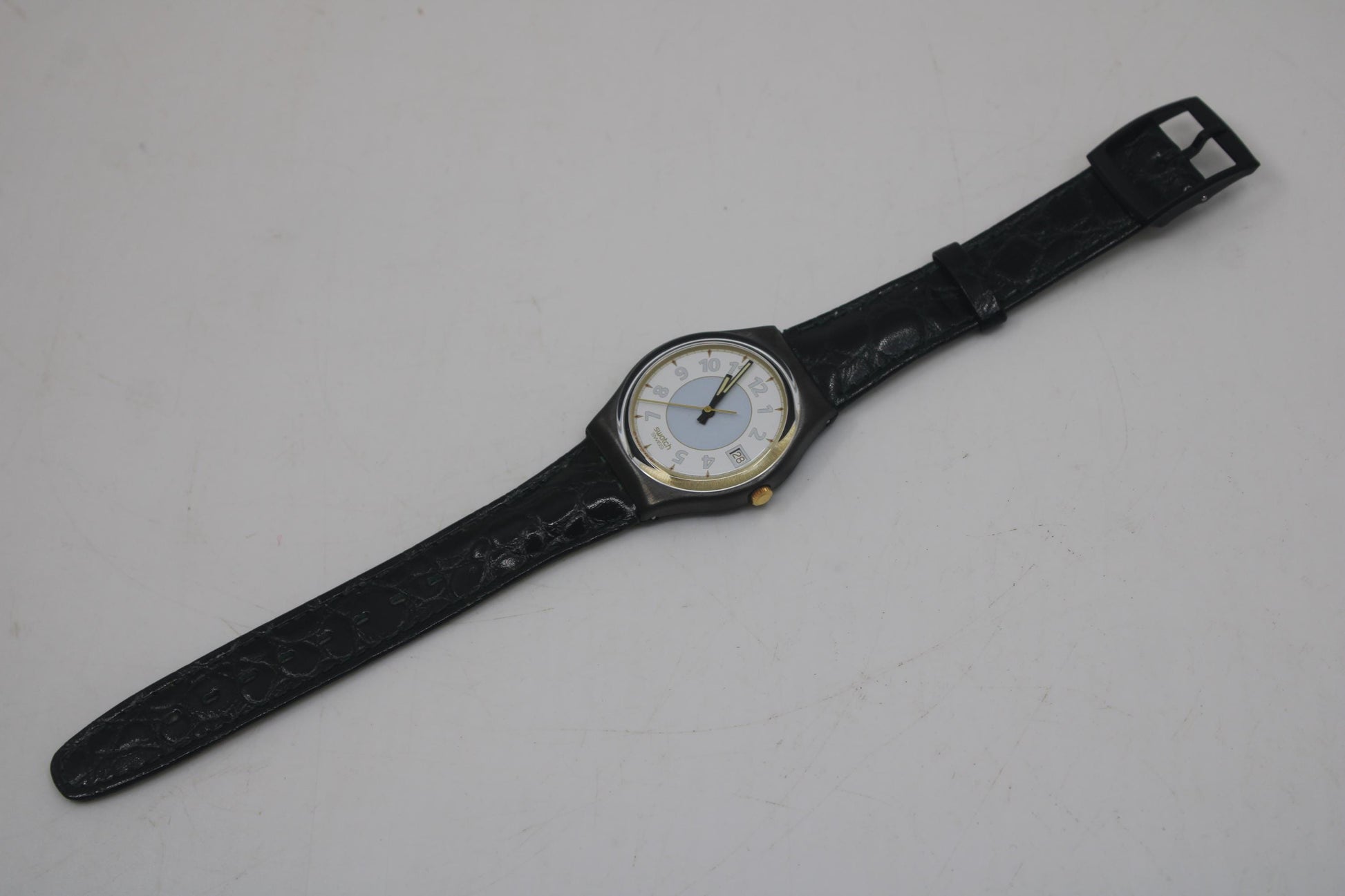 Swatch 34mm Gents, George, GX409, NEW OLD STOCK, Never Worn, working