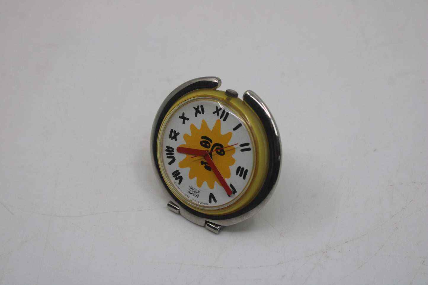 Vintage Pop Swatch Metal Desktop Holder, PopSwatch, New Old Stock, Never Used