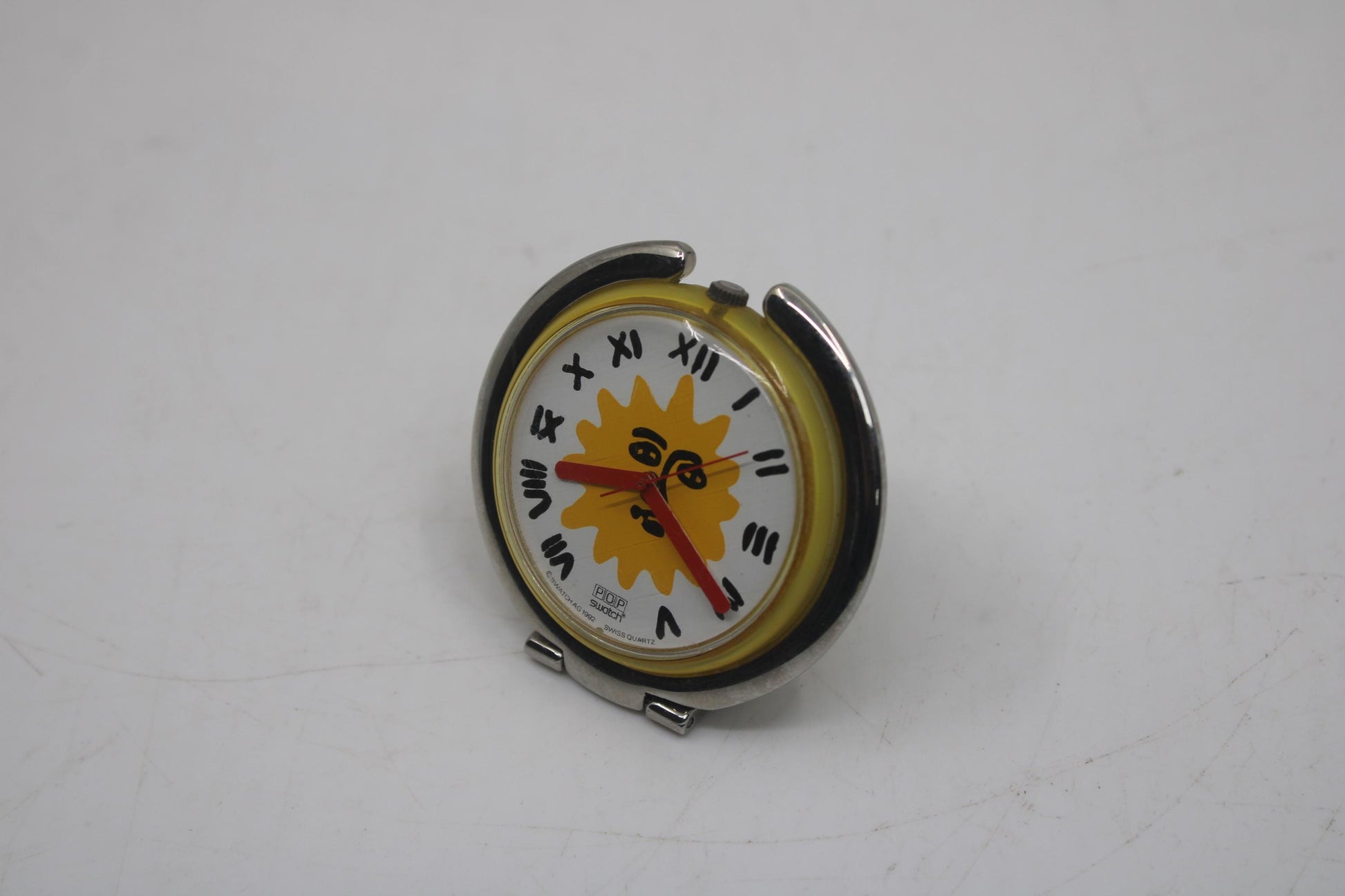 Vintage Pop Swatch Metal Desktop Holder, PopSwatch, New Old Stock, Never Used