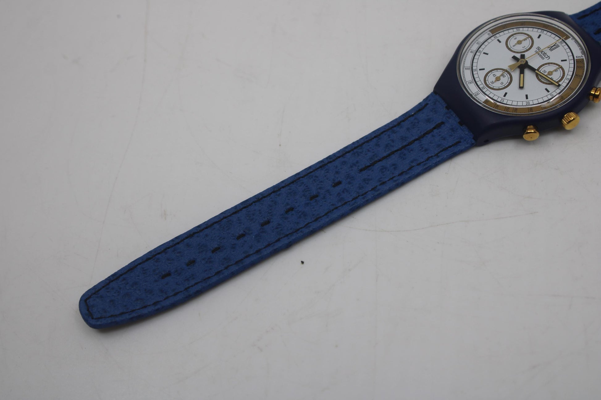 Chrono Swatch, Skipper, SCN100, Working, New Old Stock, Never Worn