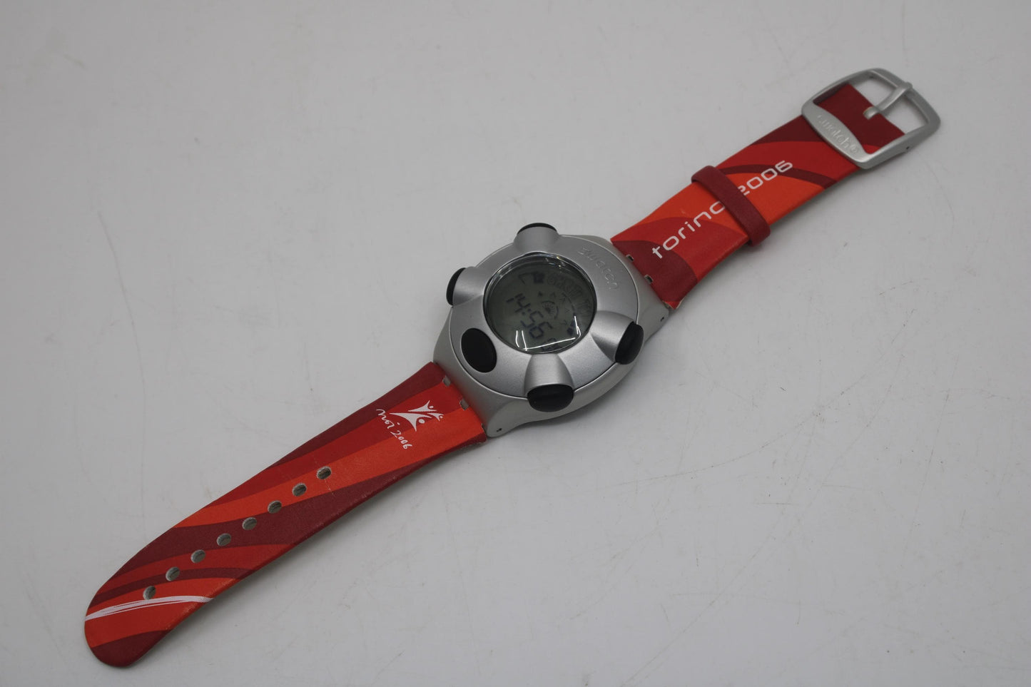 Swatch Beat Irony, Olympic Special Torino YQS1002, Unused, New Old Stock, Working