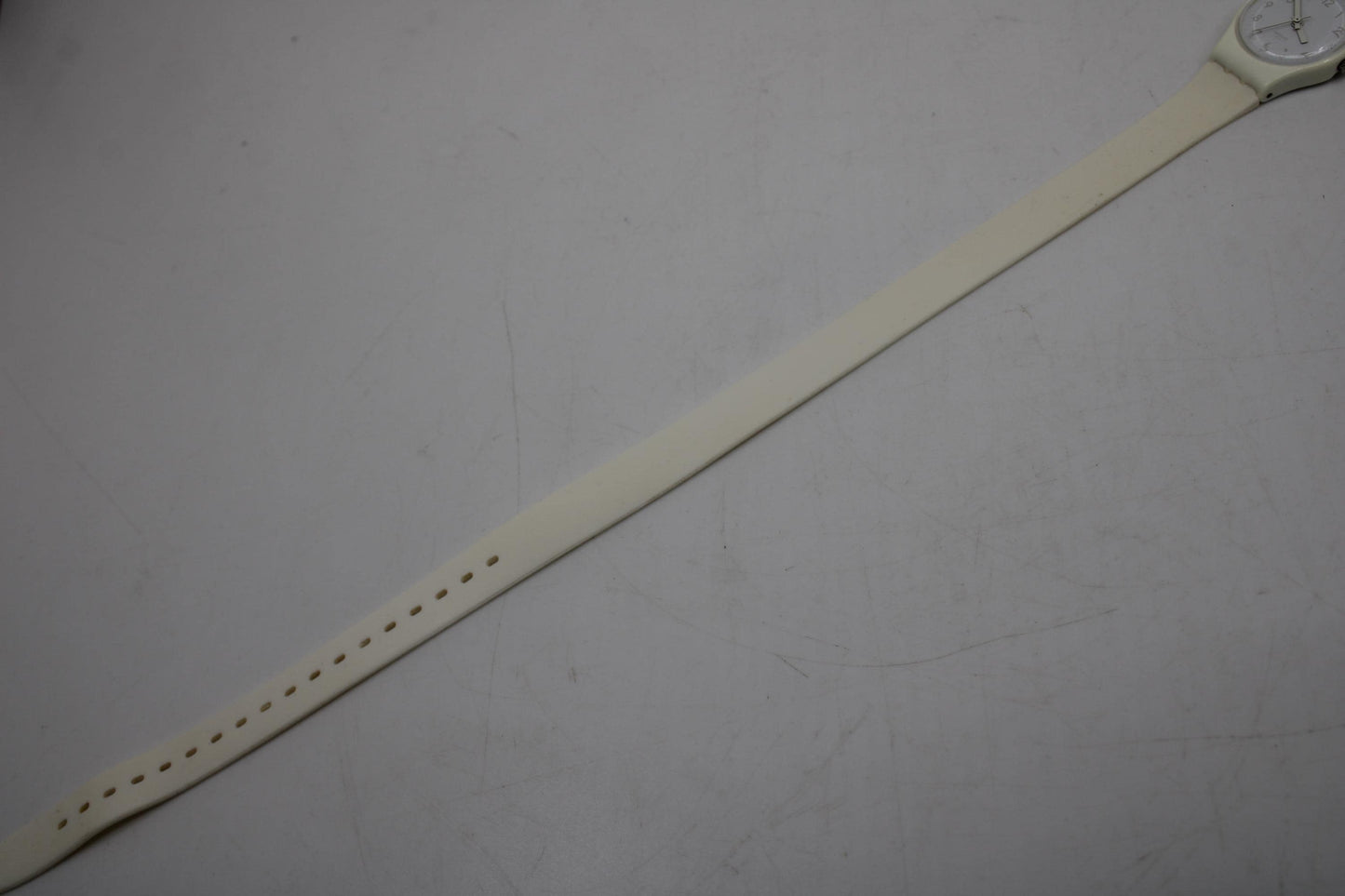 Swatch Ladies 25mm, Cool Breeze, LW134, working, original long, double wrap strap