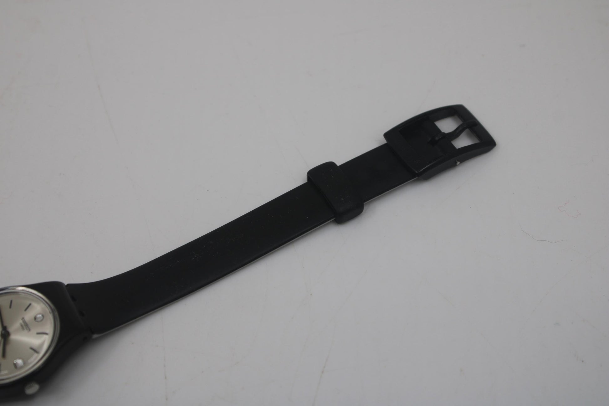 Swatch Ladies 25mm, Ton Etoile, LB177, working, original long, double wrap strap