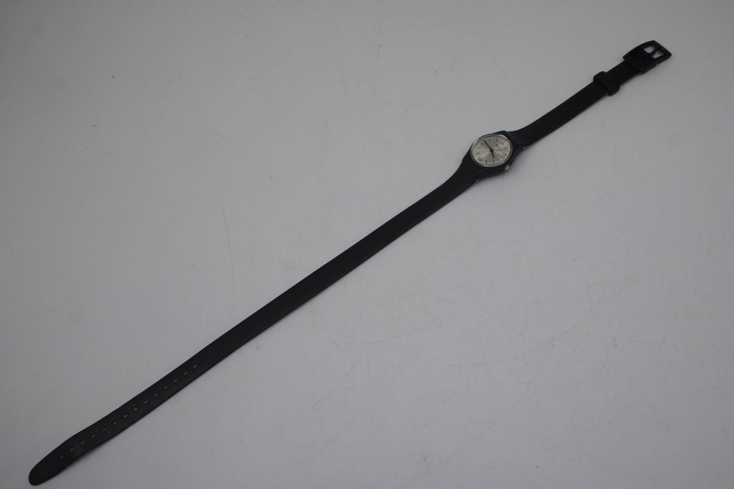 Swatch Ladies 25mm, Ton Etoile, LB177, working, original long, double wrap strap