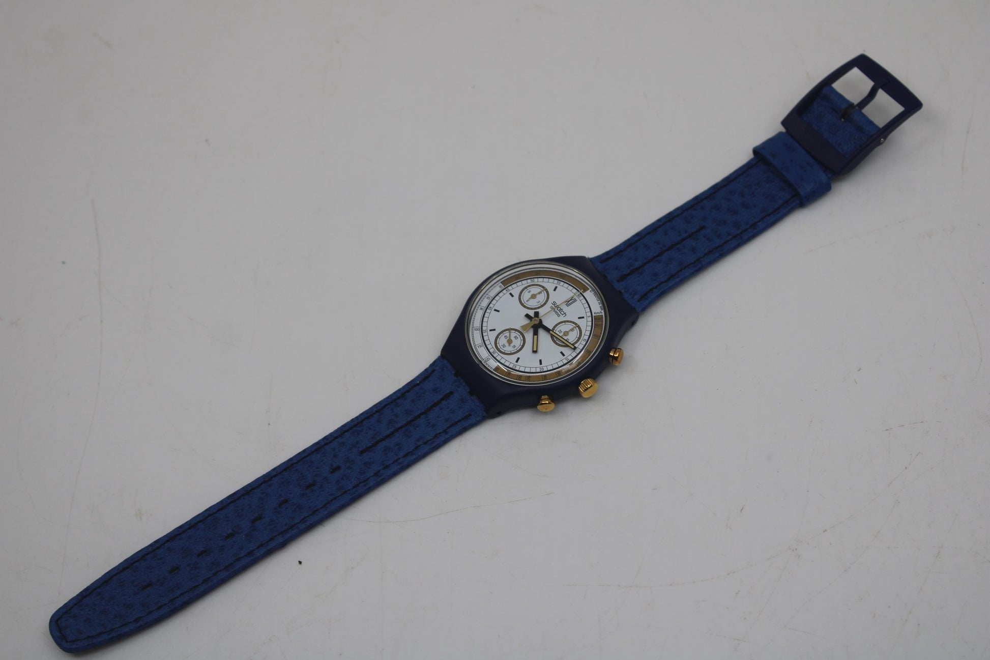 Chrono Swatch, Skipper, SCN100, Working, New Old Stock, Never Worn