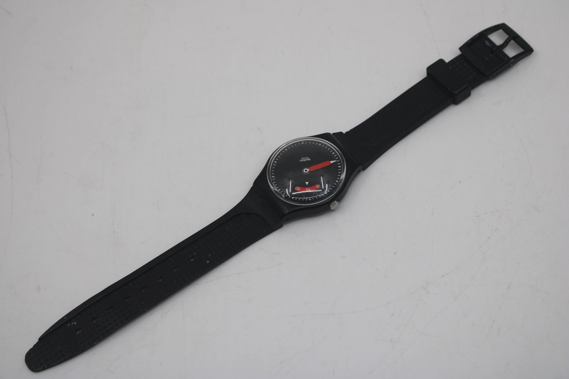 Gents 34mm Swatch, T.P.M., GB187, NO box, In NICE, USED Condition, Working