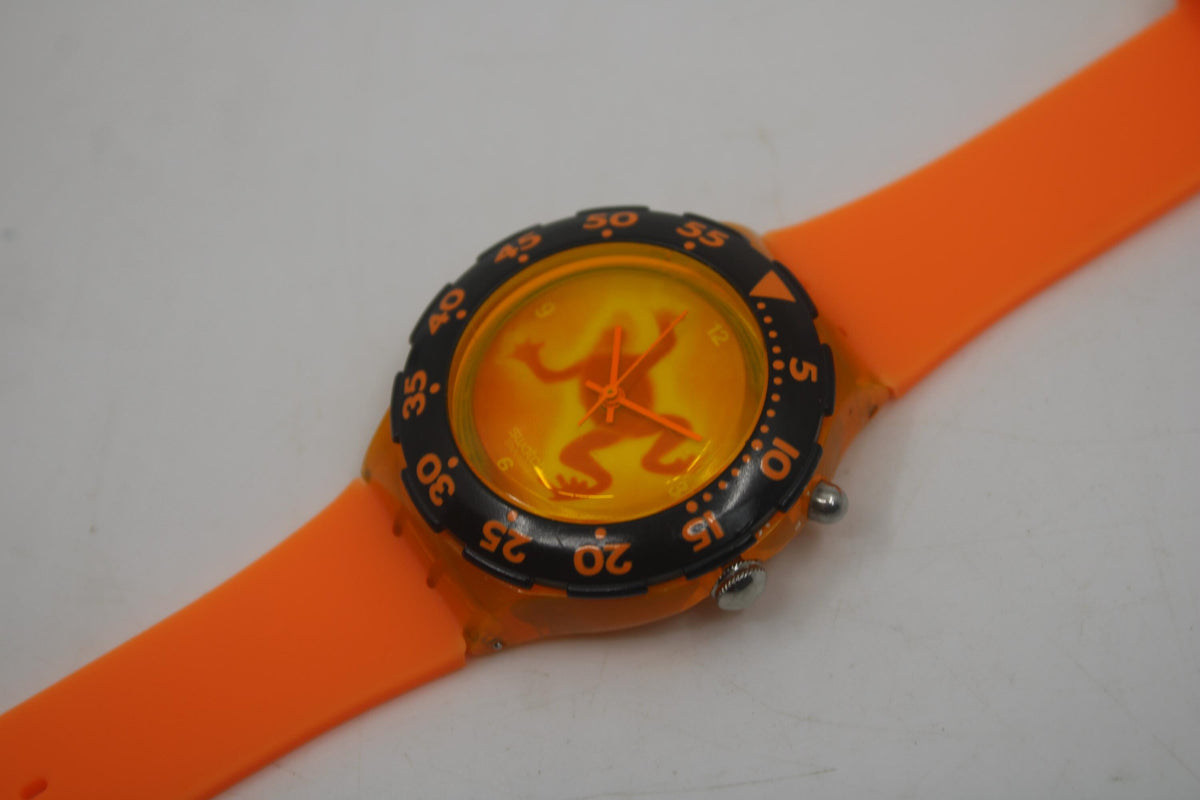 Scuba SDJ901 Luminosa, vintage Swatch, Nice, Used Condition, Working, READ Description