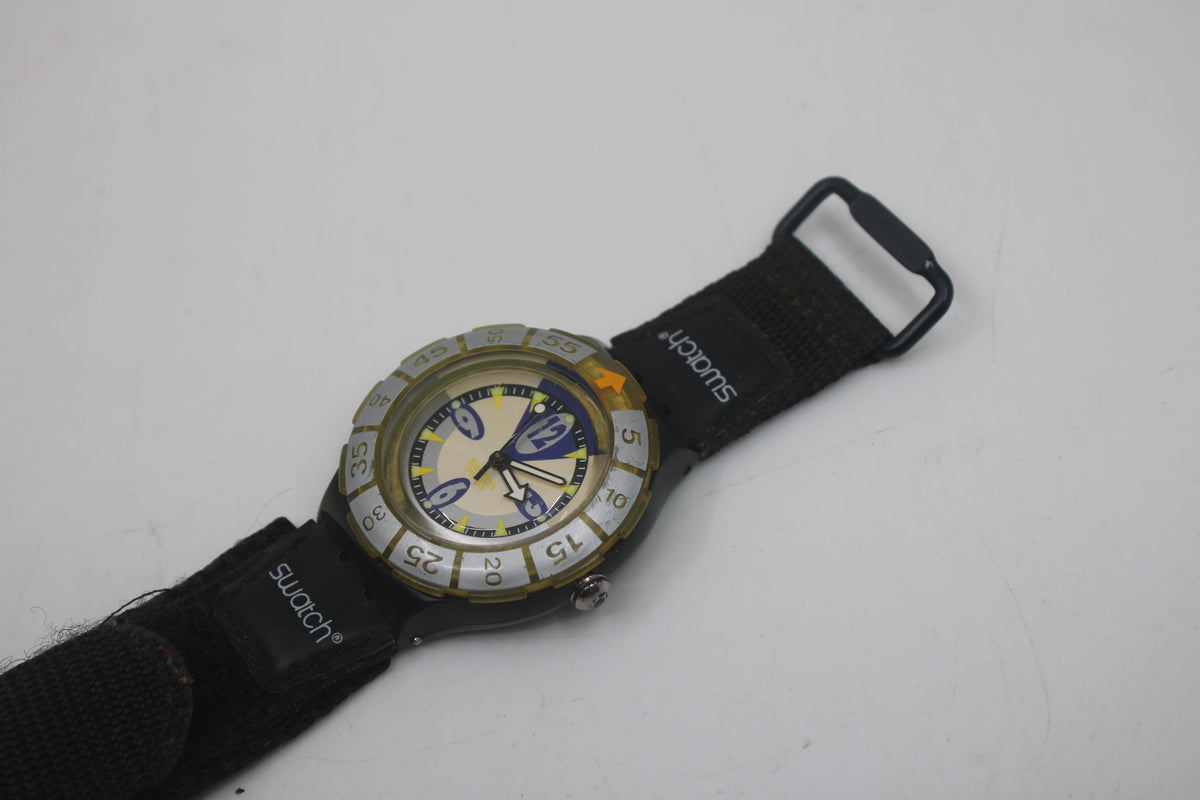 Swatch Scuba StarFlash SDM103, NO Original Box, Nice used condition, working