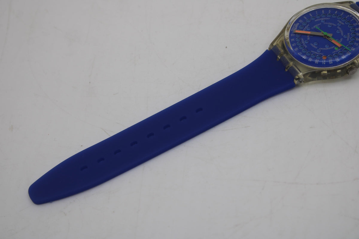 Swatch, 34mm Gents, Drop, GK708/709, Very Nice, Used Condition, Working