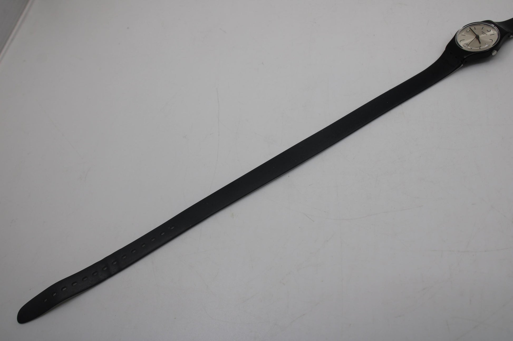 Swatch Ladies 25mm, Ton Etoile, LB177, working, original long, double wrap strap