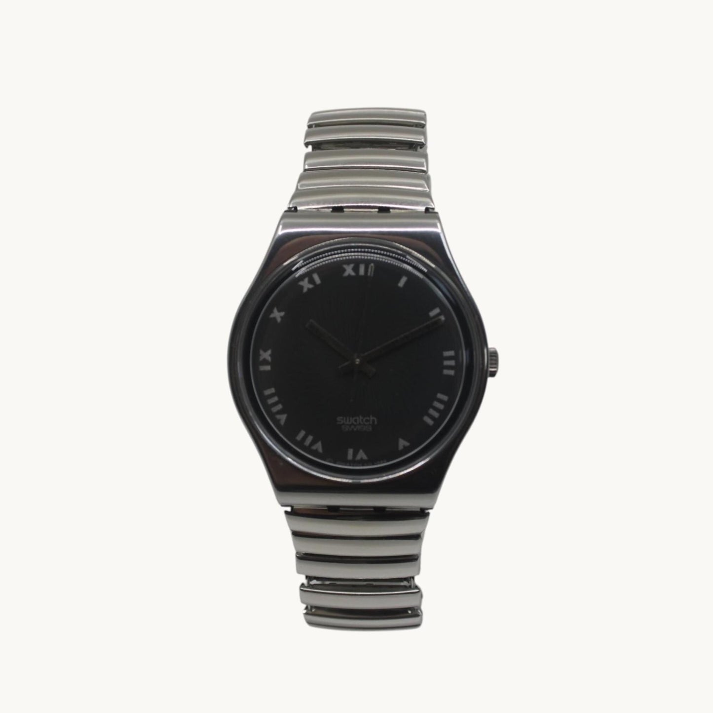 Vintage Gents Swatch 'Iron Man' GY116, Brand New and Unworn, working with original strap