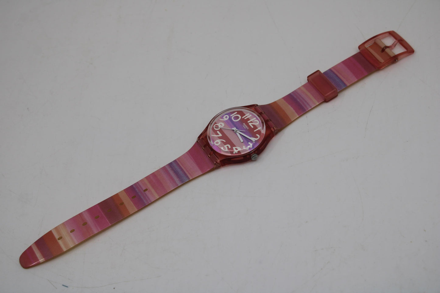 Gents 34mm Swatch watch, Astilbe, GP140, Near Mint condition, working