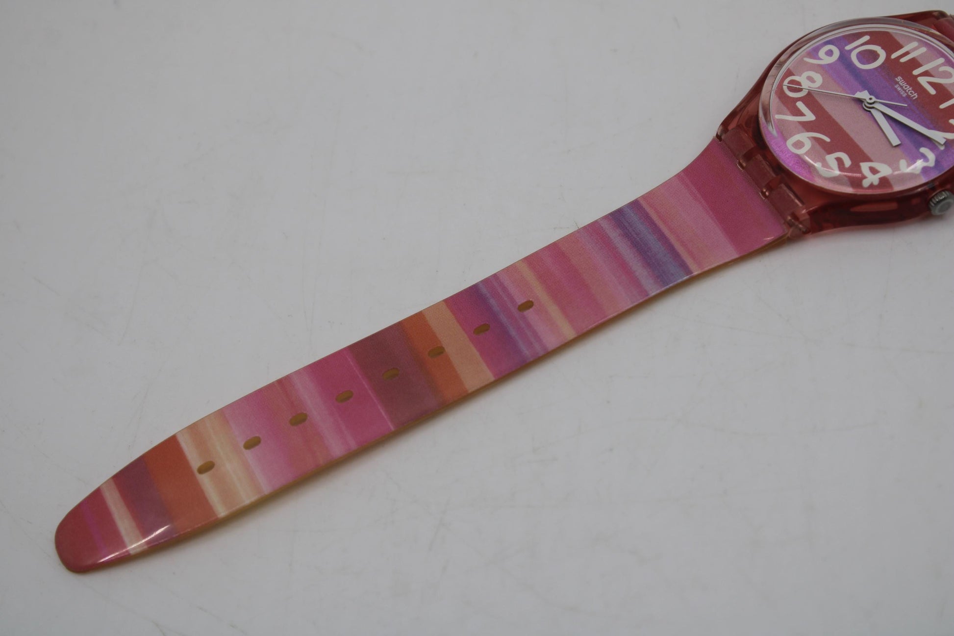 Gents 34mm Swatch watch, Astilbe, GP140, Near Mint condition, working