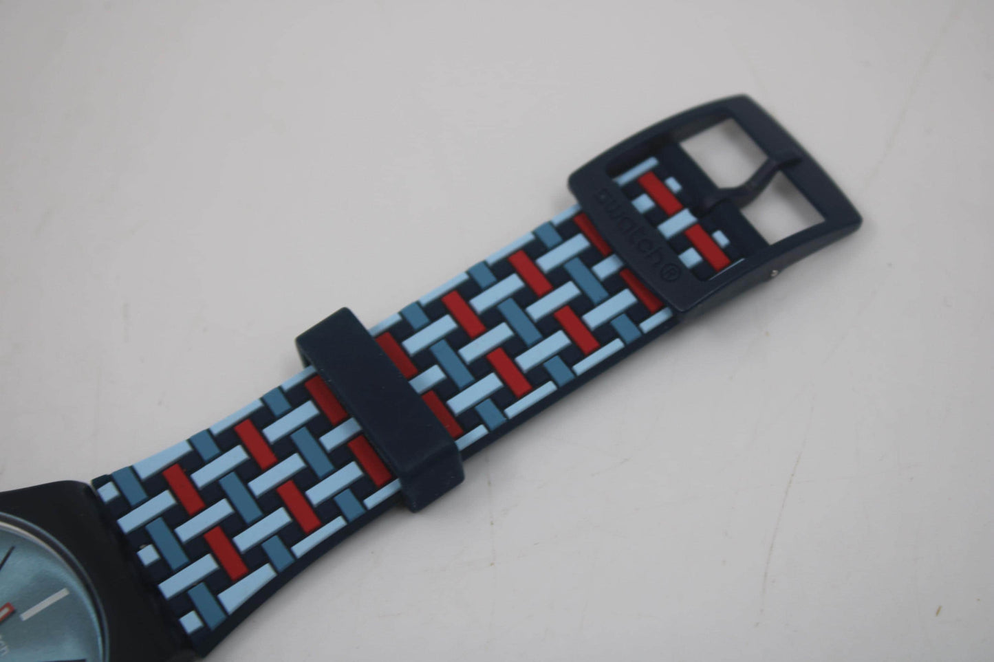 New Gents 41mm Swatch, Wovering, SUON710, in MINT condition, working