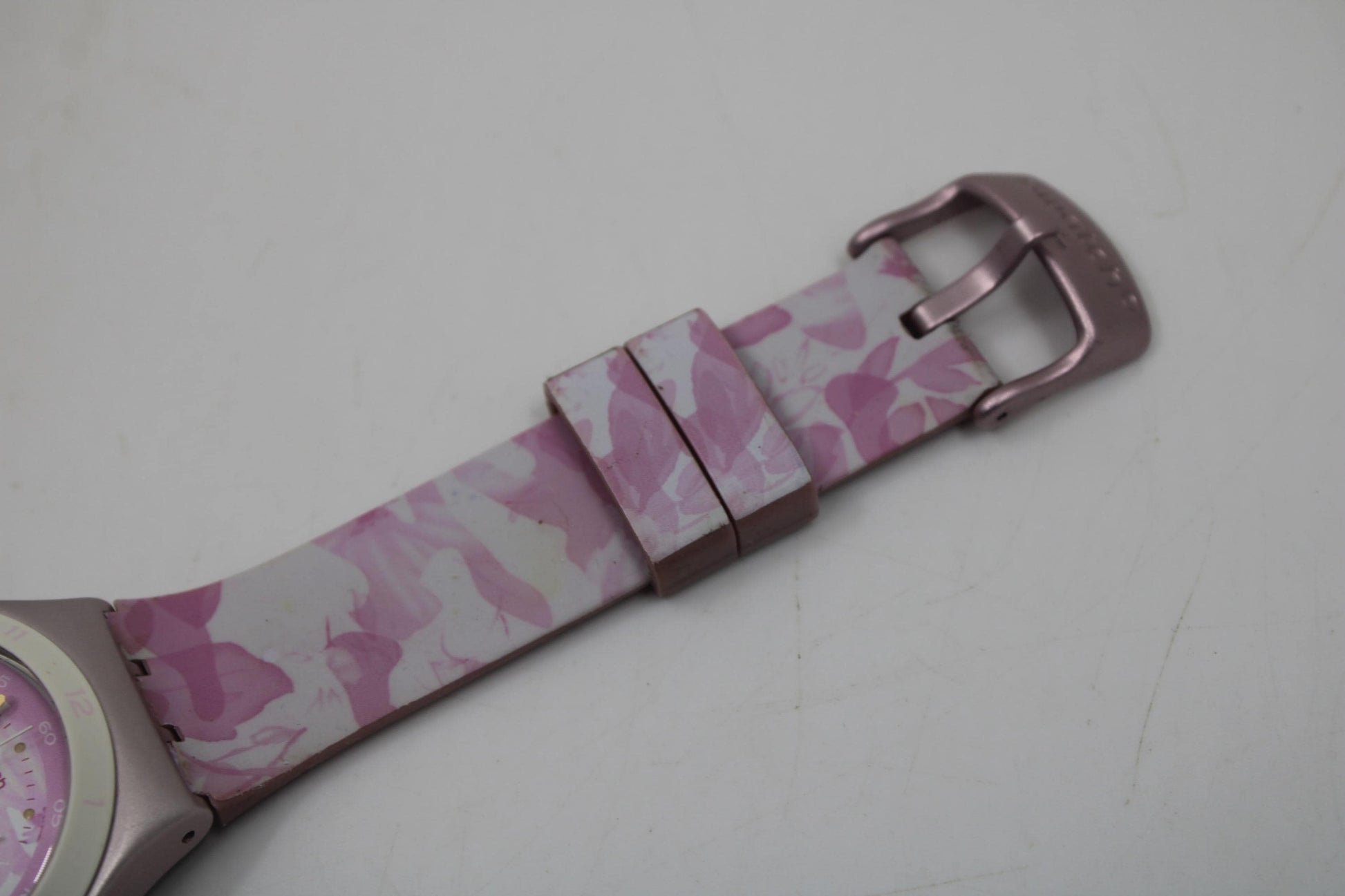 Swatch Irony Chrono, Rose Jungle , YCP1001 , Near Mint Condition