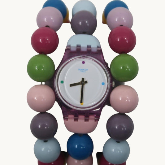 Lady Swatch, Party Beads , LP148, never worn, working